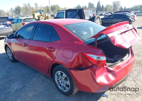 2015 Toyota Corolla S from USA, damaged, VIN 2T1BURHE5FC437475
